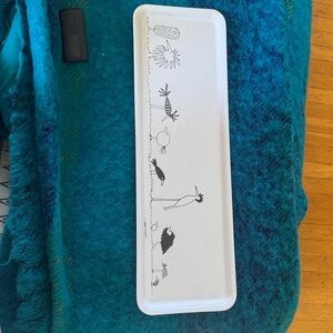 IKEA Onskedrom Silly Kooky Bird Tray Rectangle 19.5” Olle Eksell Melamine